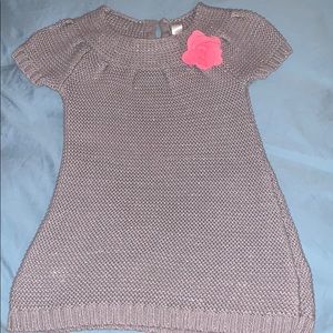 Dark grey sparkled Cherokee dress.